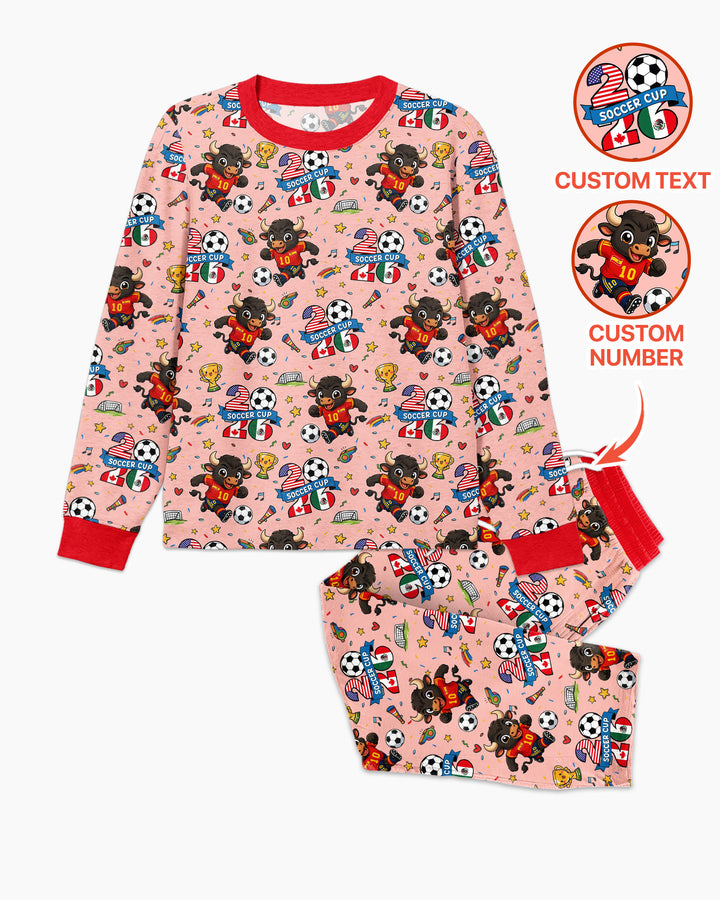 We Are The Champions Soccer Cup 2026 Bamboo Men's Pajama Set