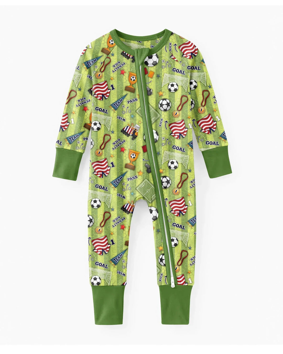 I Love Sports Soccer Bamboo Convertible Zippy