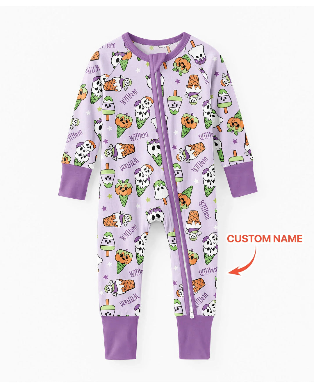 Summerween Ice cream Bamboo Convertible Zippy