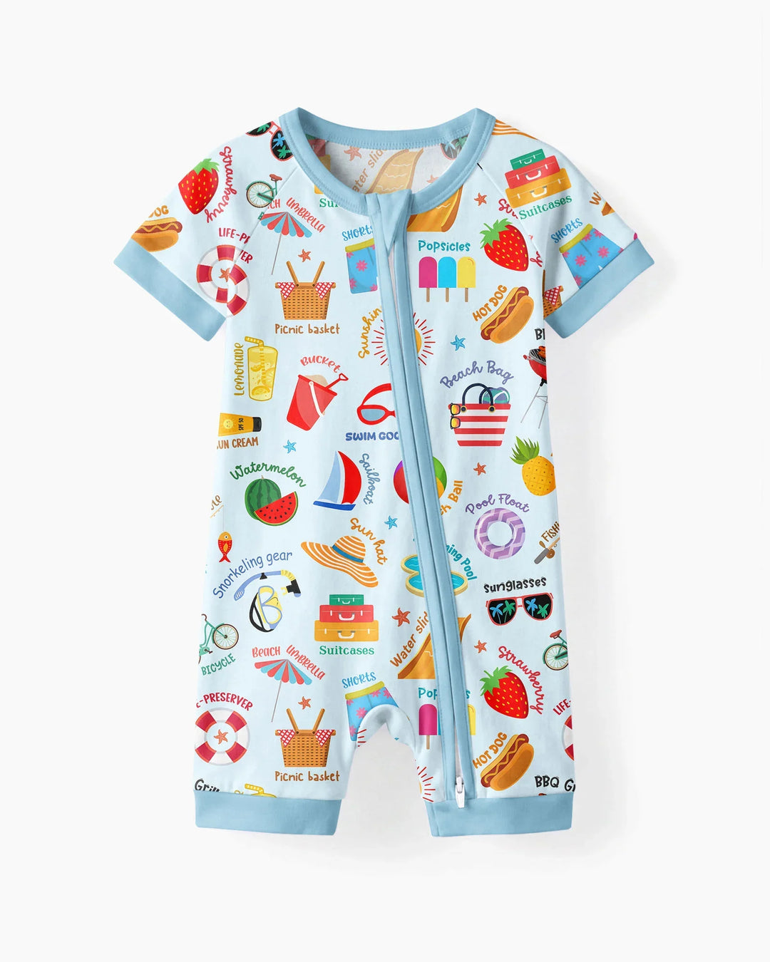 Love Summer Bamboo Shorty Zippy