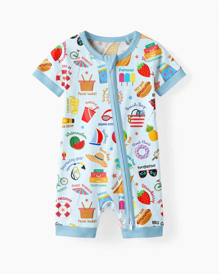 Love Summer Bamboo Shorty Zippy