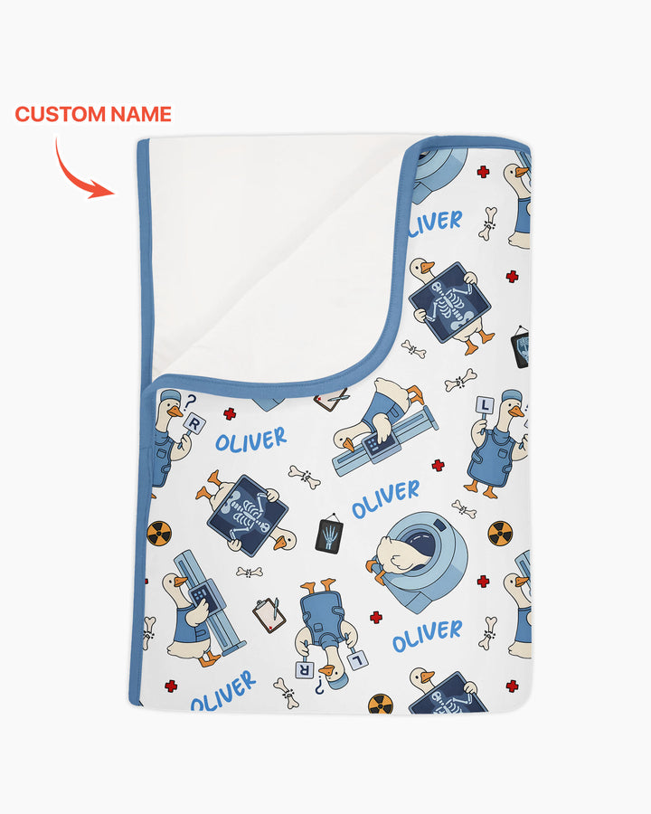 Rad Tech Goose Bamboo Blanket