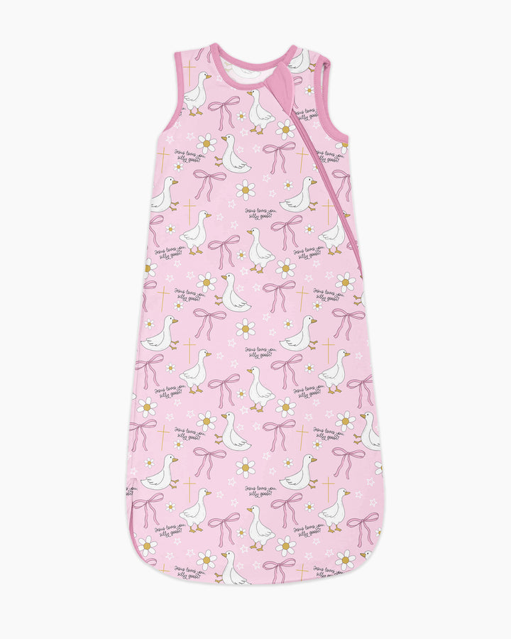Jesus Loves You Silly Goose Bamboo Sleep Bag