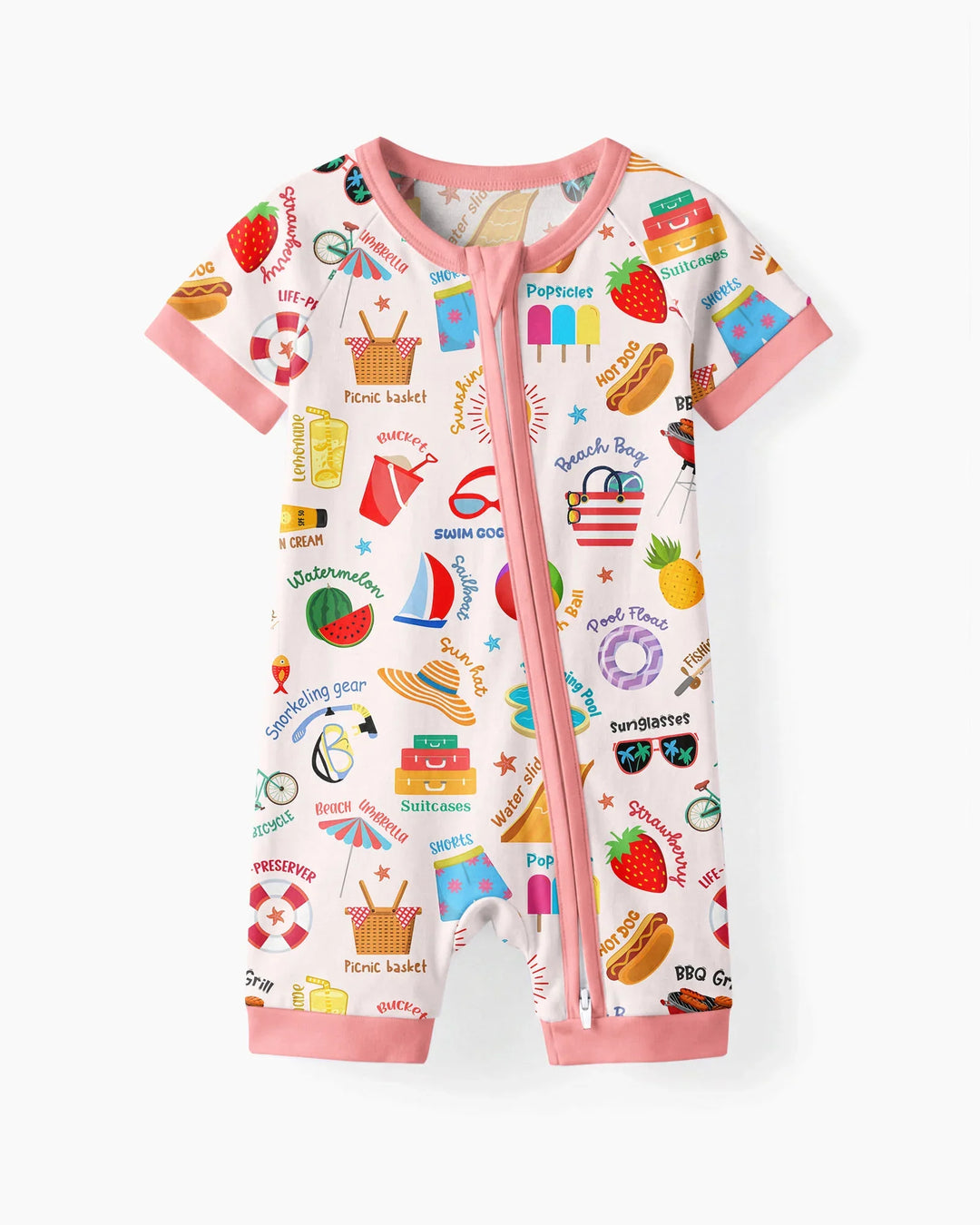 Love Summer Bamboo Shorty Zippy