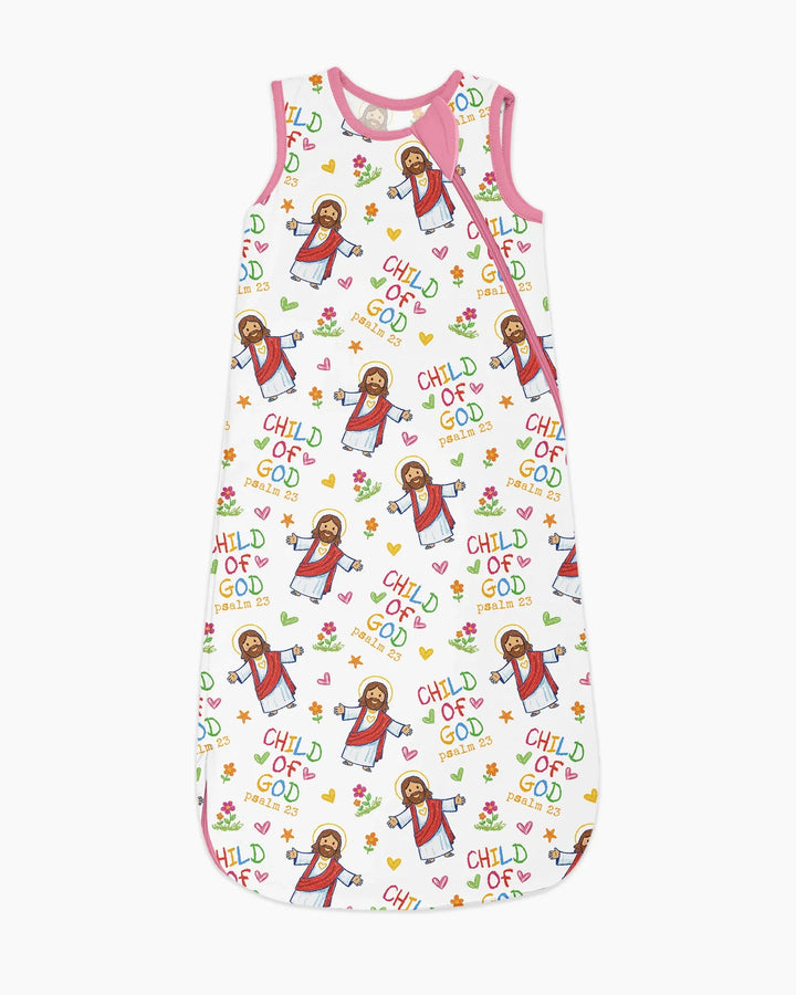 Jesus Loves Me Bamboo Sleep Bag