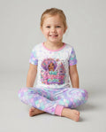 Black Mermaid The Birthday Girl Bamboo Two Piece Short Sleeve Pajama Set