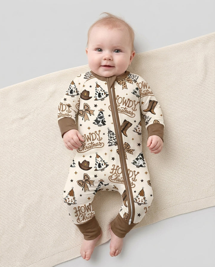 Coquette Western Howdy Christmas Bamboo Convertible Zippy