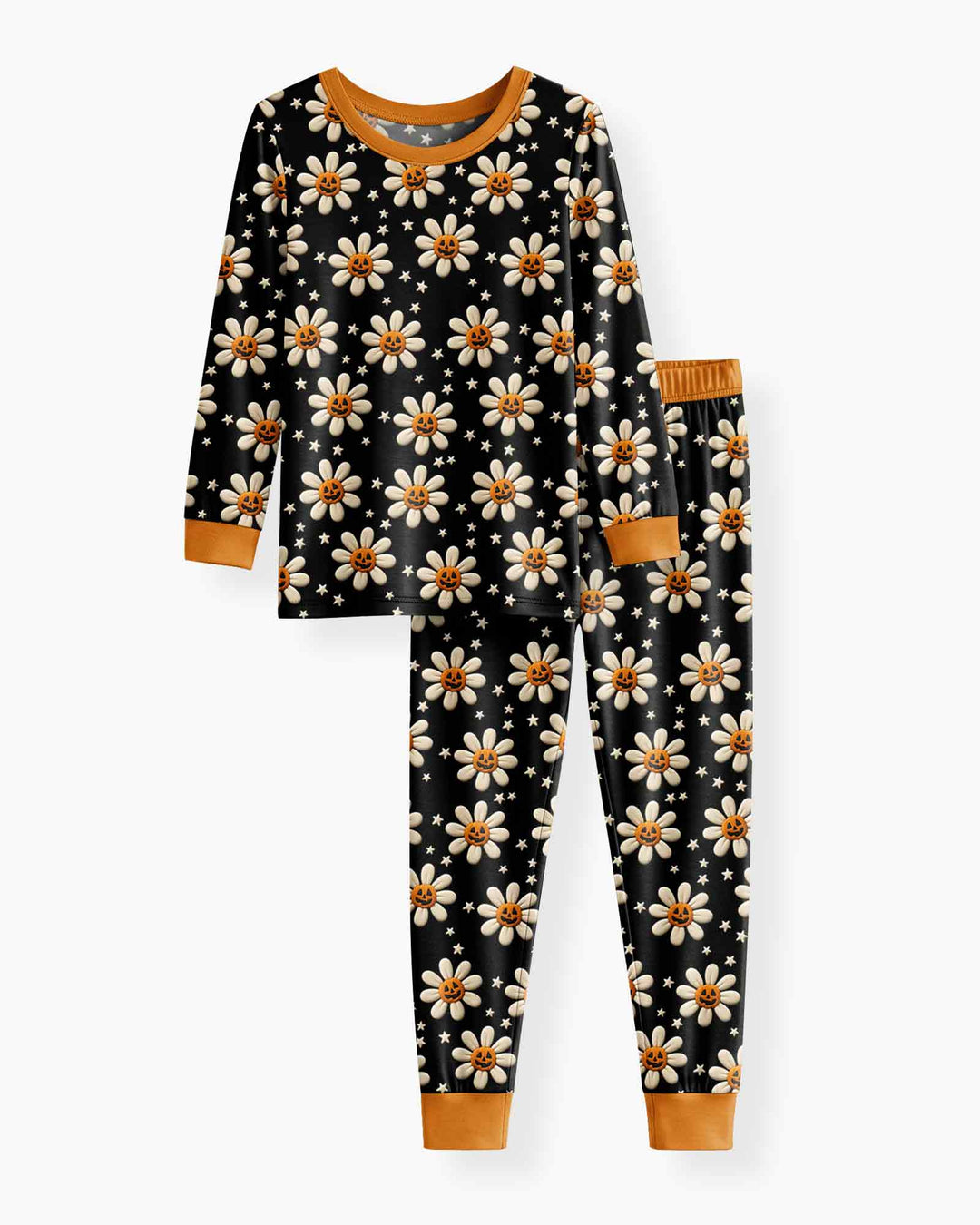 Template Bamboo Two Piece Long Sleeve Pyjamas Set