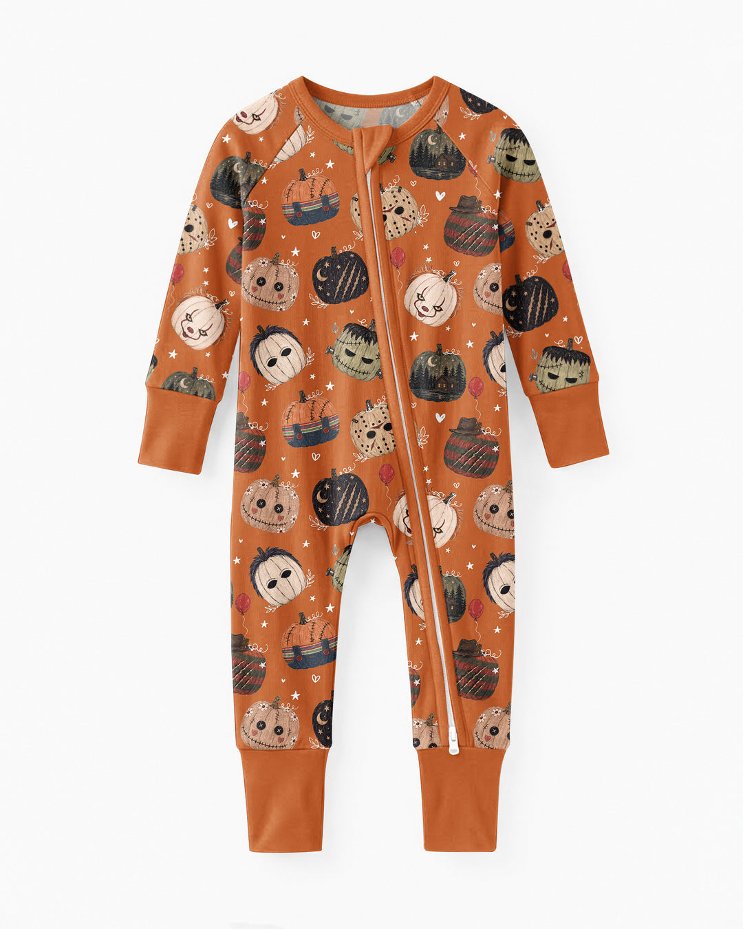 Spooky Slasher Pumpkins Bamboo Convertible Zippy