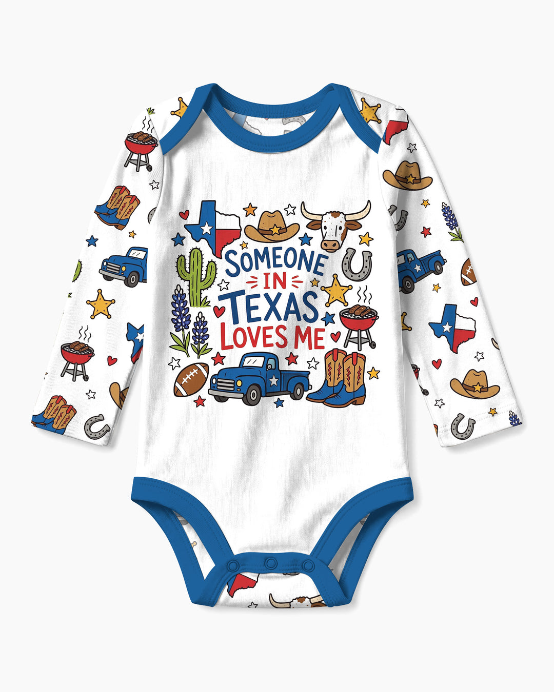 Someone in Texas Loves Me Bamboo Bodysuit