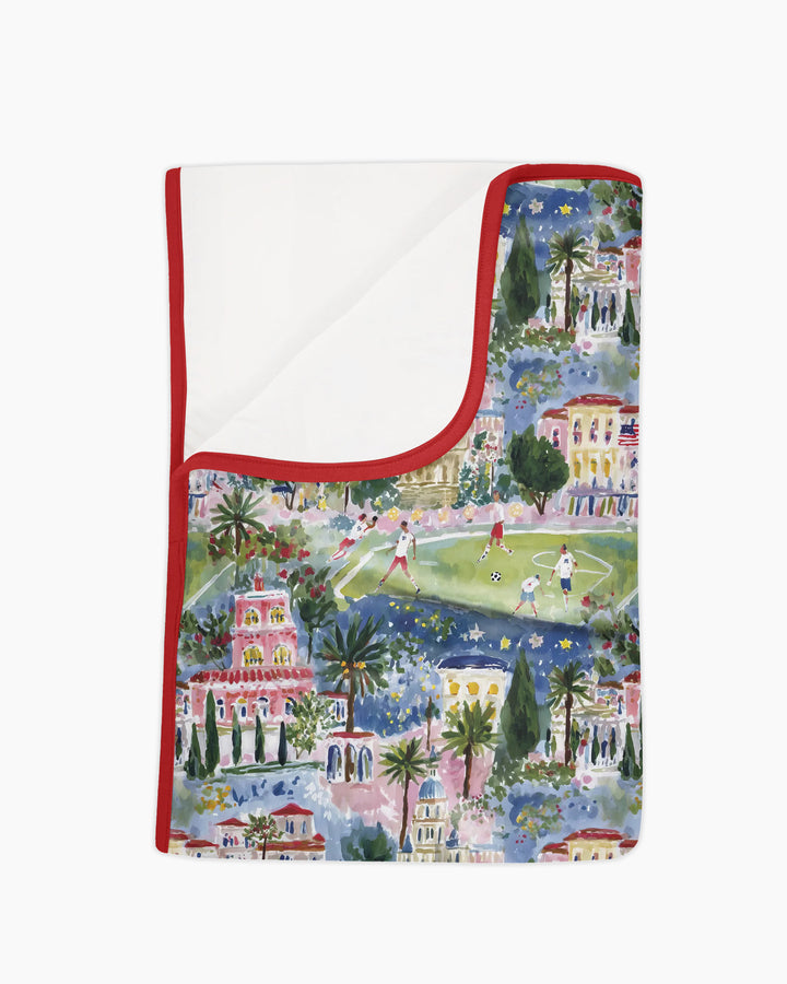 Soccer Tour 2026 Bamboo Blanket