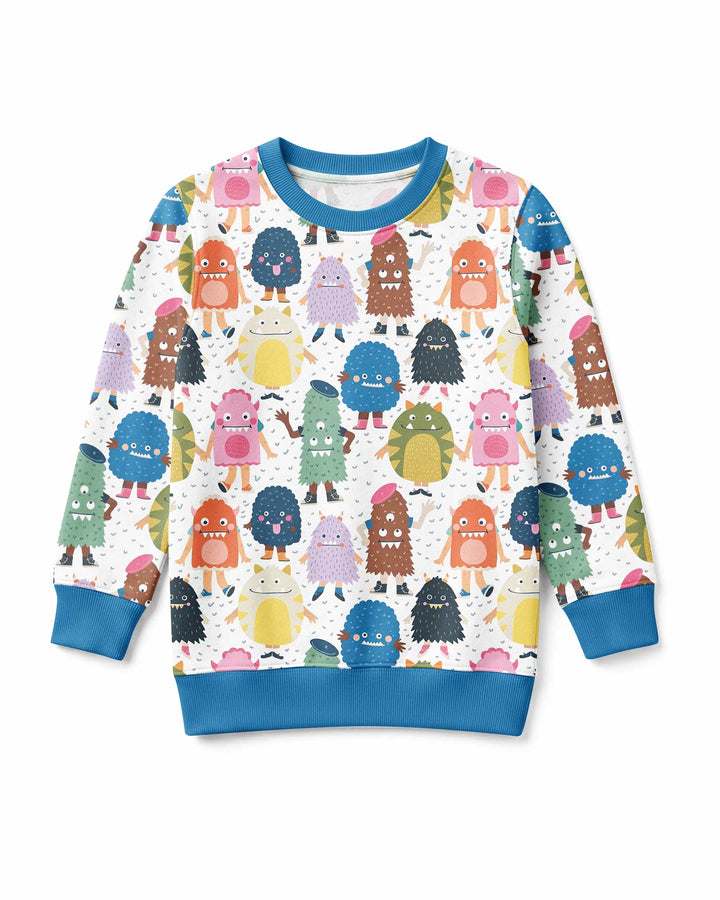 (Not So) Scary Monsters Bamboo Crewneck Sweatshirt