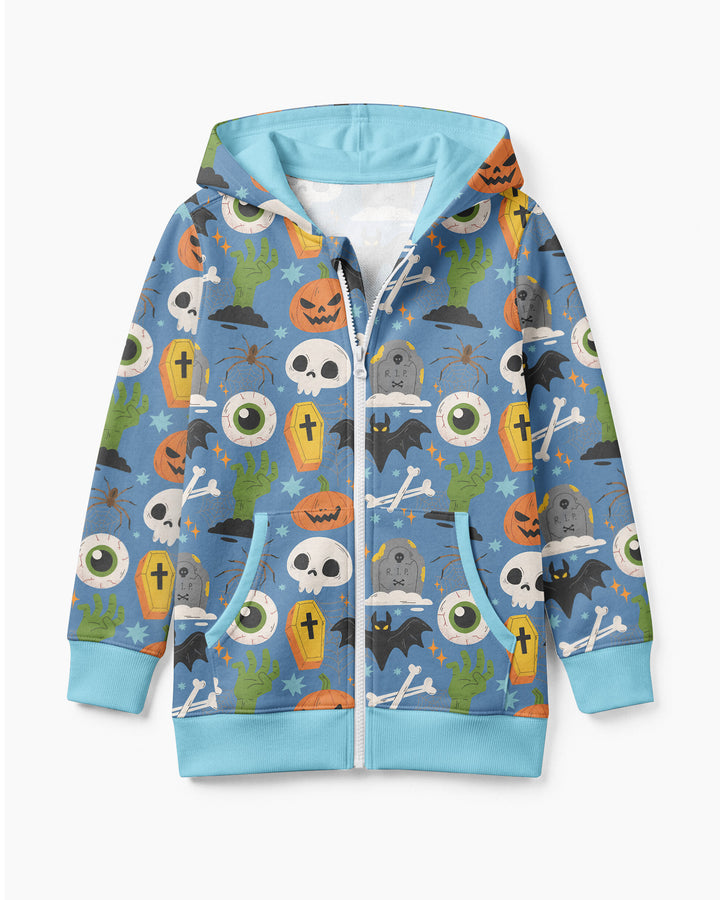 Little Monsters Bamboo Zip Hoodie