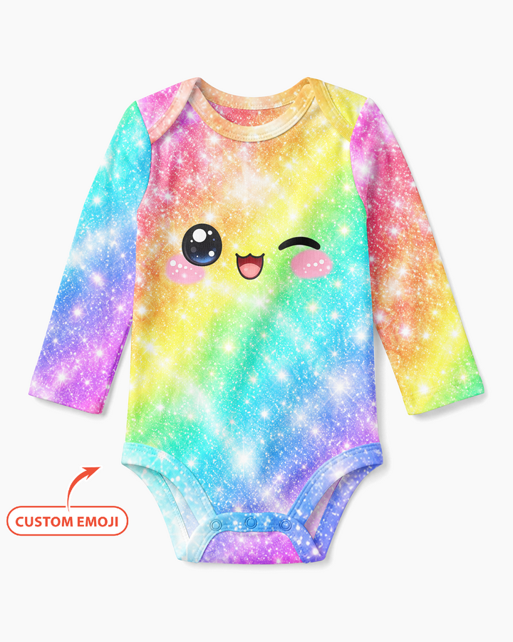 Kawaii Dumplings Emoji Bamboo Bodysuit