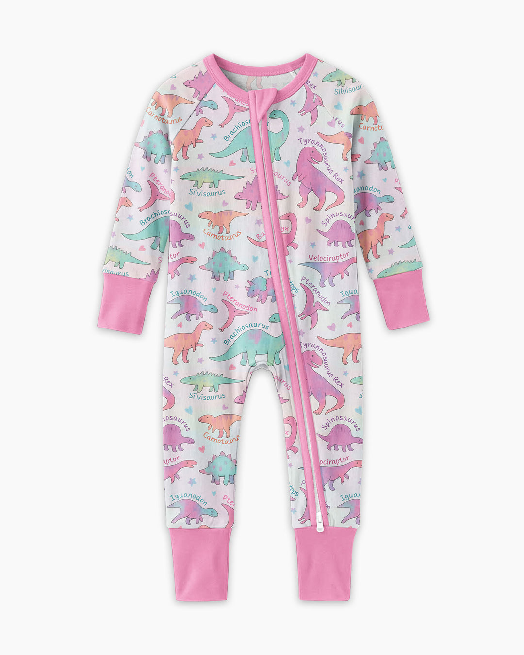 Pastel Dino Bamboo Convertible Zippy