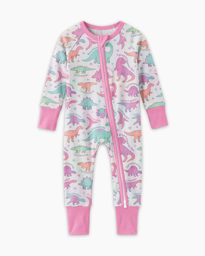 Pastel Dino Bamboo Convertible Zippy