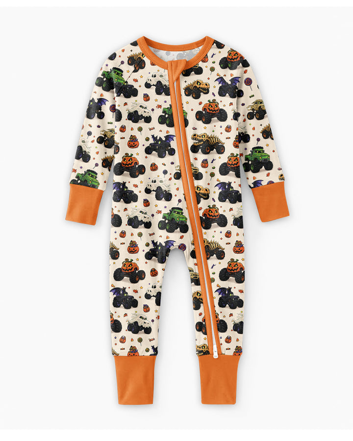 Spooky Monster Truck Bamboo Convertible Zippy