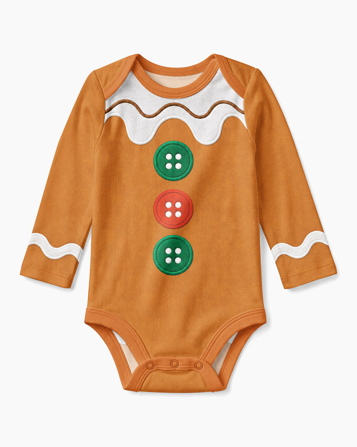 Little Gingerbread Cutie Bamboo Bodysuit
