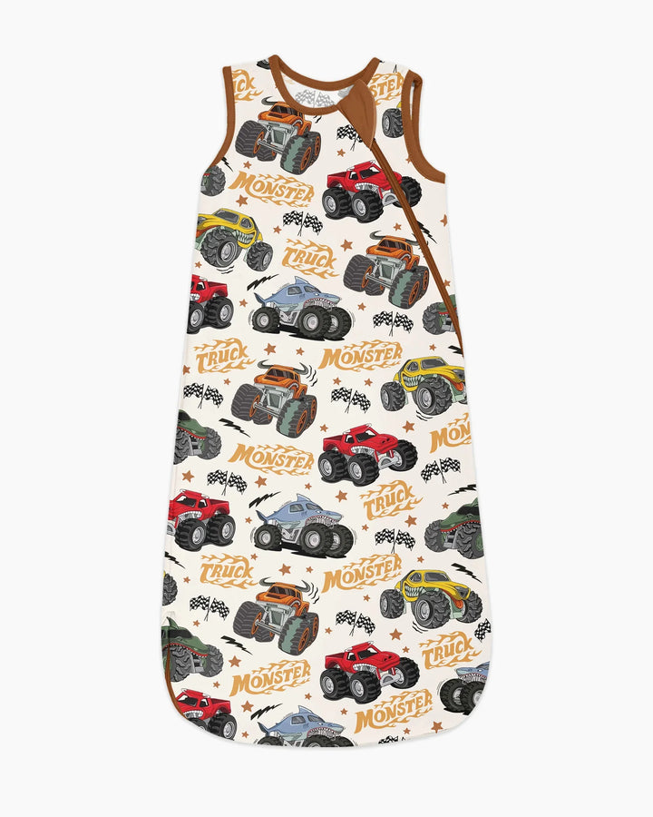 Vroom Vroom Monster Truck Bamboo Sleep Bag