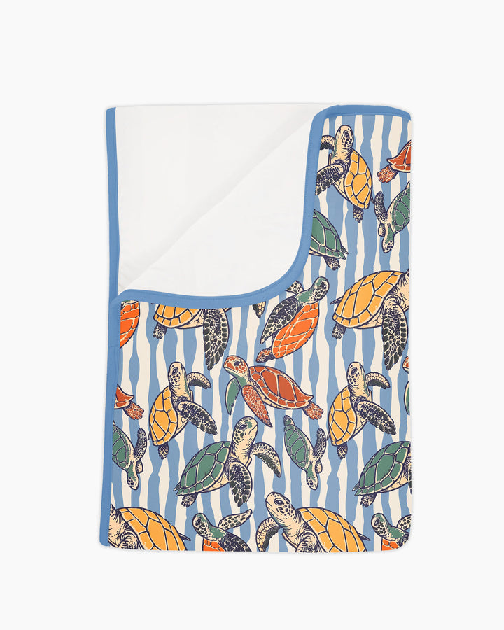 Turtle Bay Family Matching Bamboo Blanket