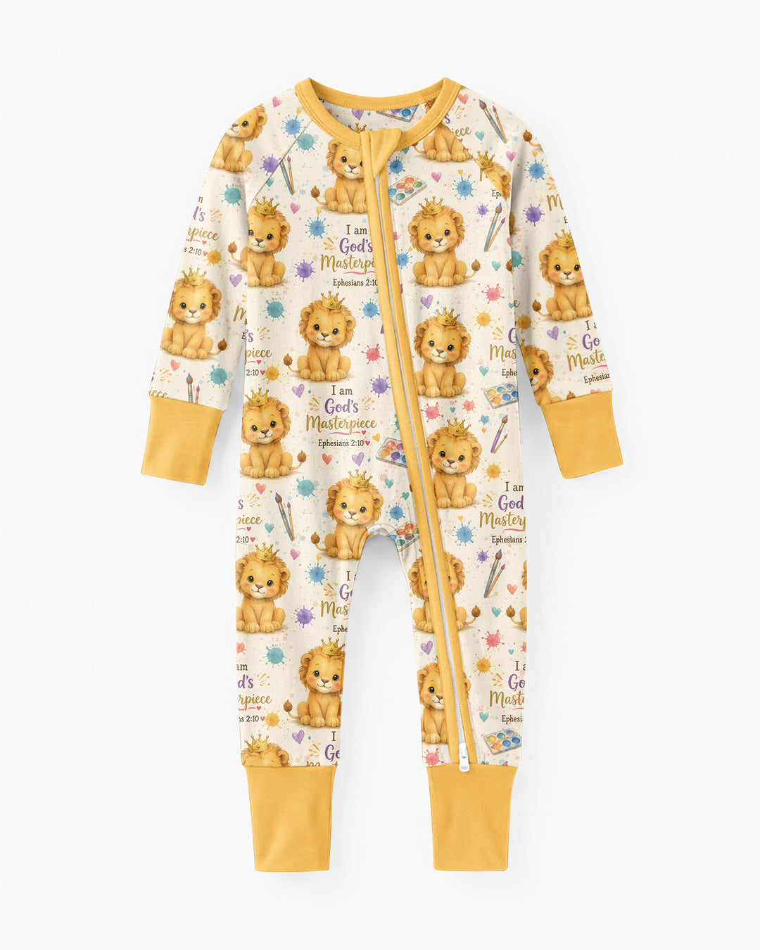 I Am God's Masterpiece Bamboo Convertible Zippy