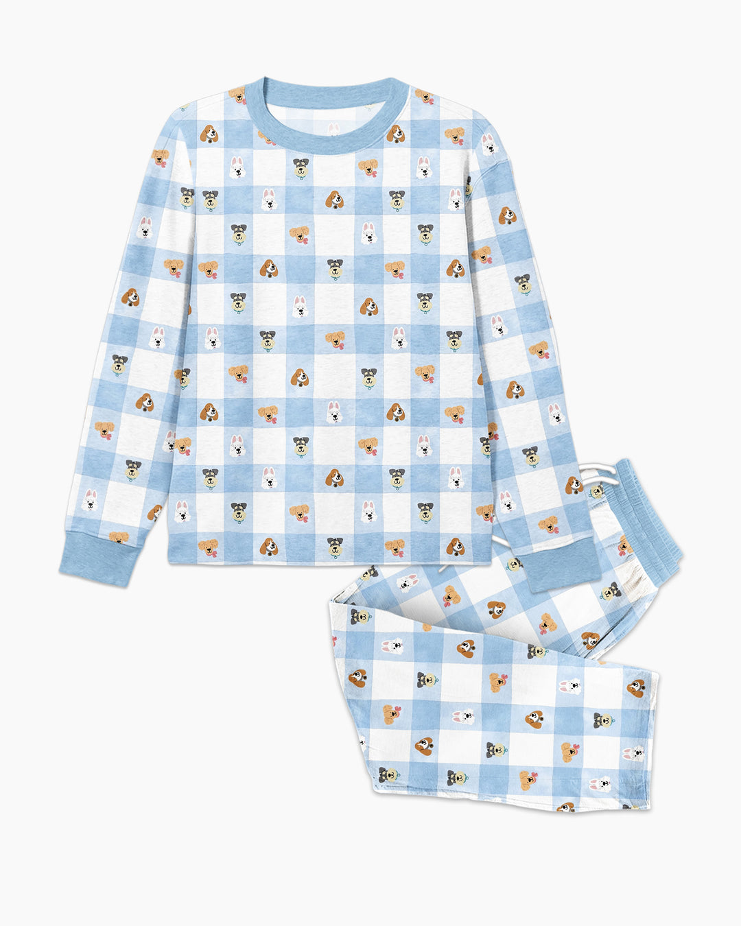 Plaid Pals Family Matching Bamboo Men's Pajama Set