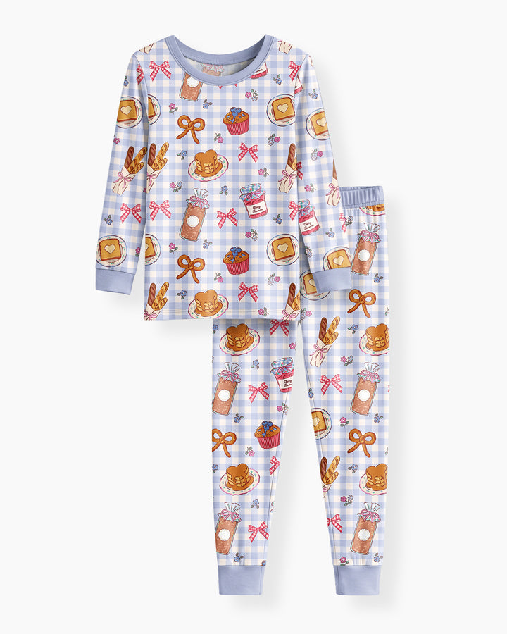 Cottage Pinic Bamboo Two Piece Long Sleeve Pajama Set