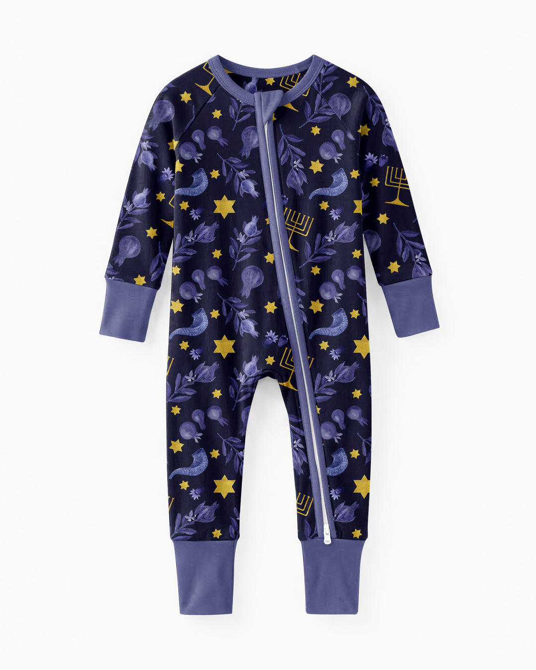 Rosh Hashanah Night Family Matching Bamboo Convertible Zippy