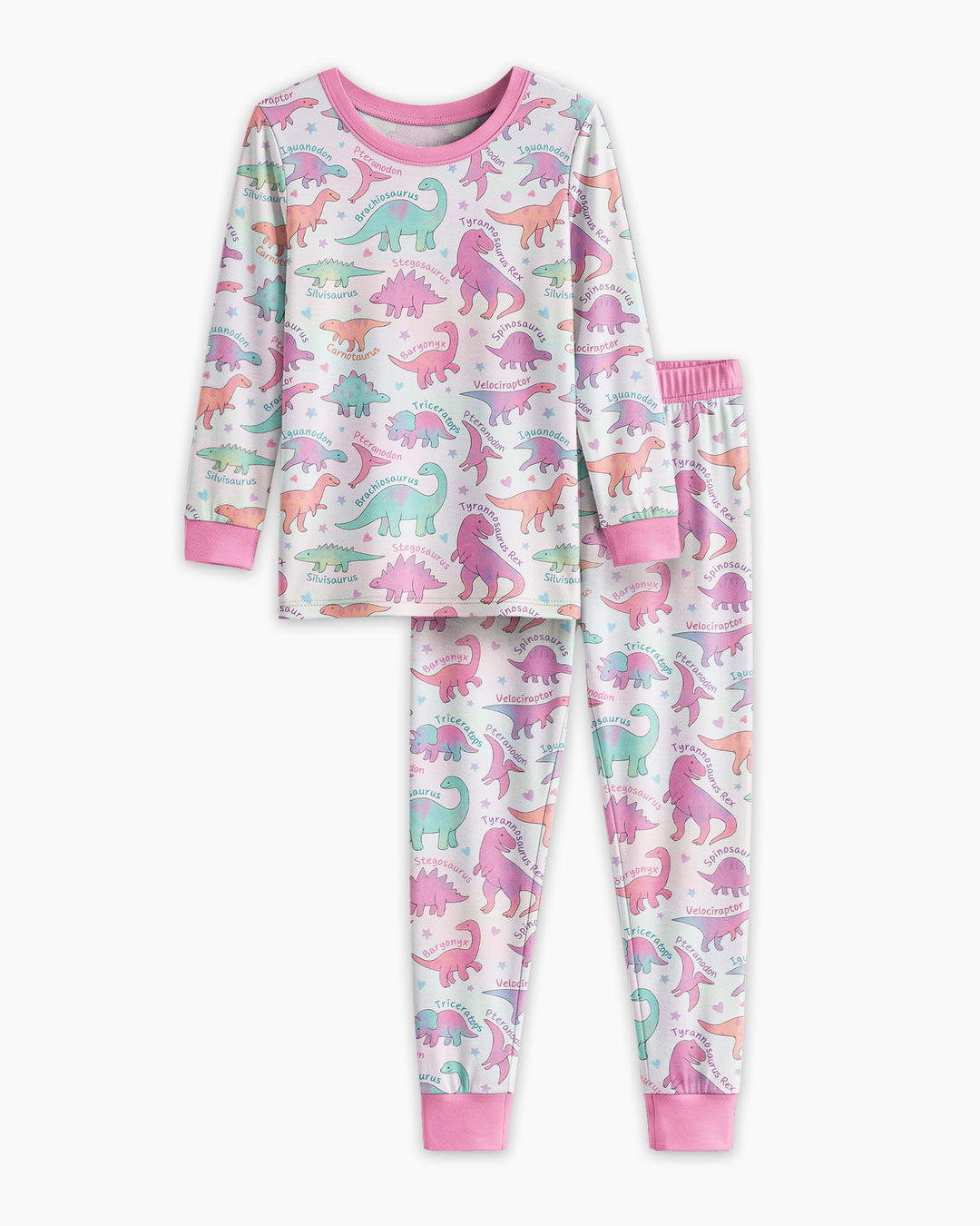 Template Bamboo Two Piece Long Sleeve Pyjamas Set