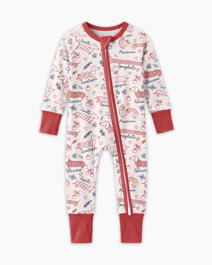 Funny Dachshund Pasta Pups Bamboo Convertible Zippy