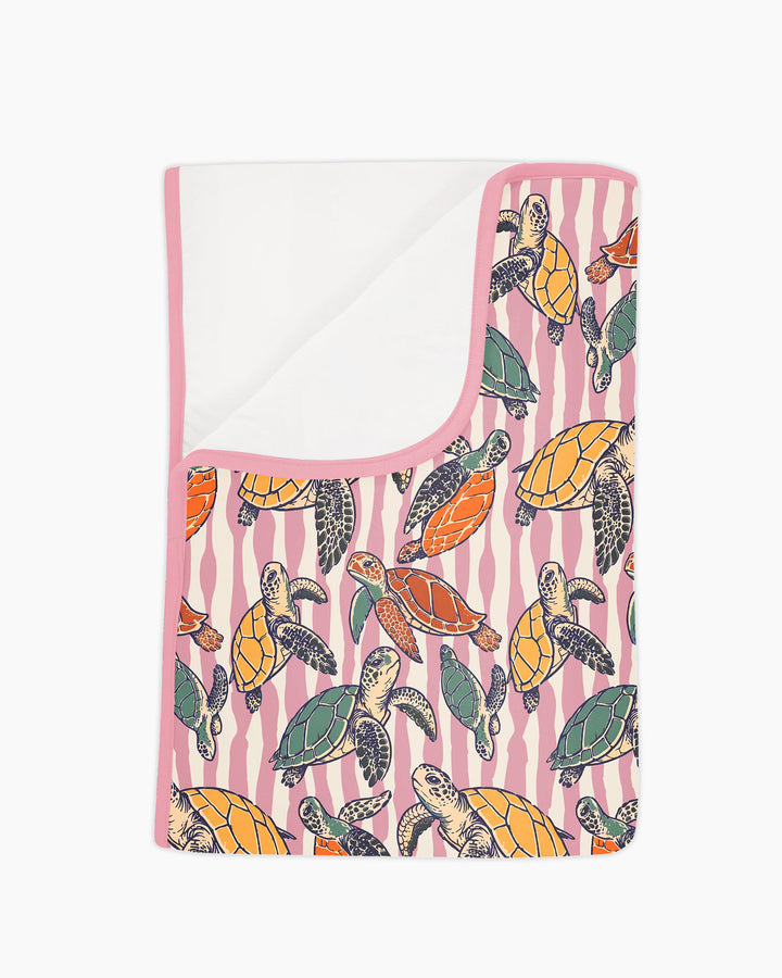 Turtle Bay Family Matching Bamboo Blanket