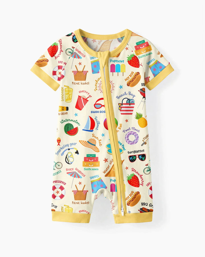 Love Summer Bamboo Shorty Zippy