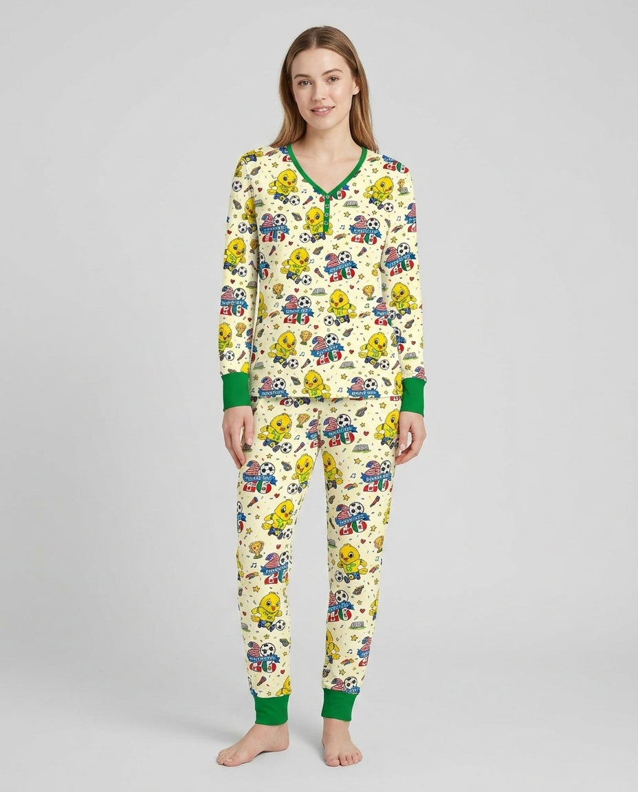 We Are The Champions Soccer Cup 2026 Bamboo Women Pajama Set
