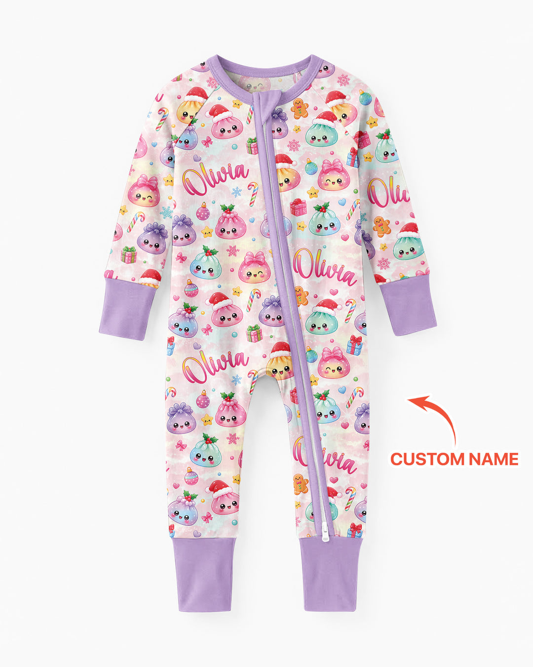 Christmas Dumpling Bamboo Convertible Zippy