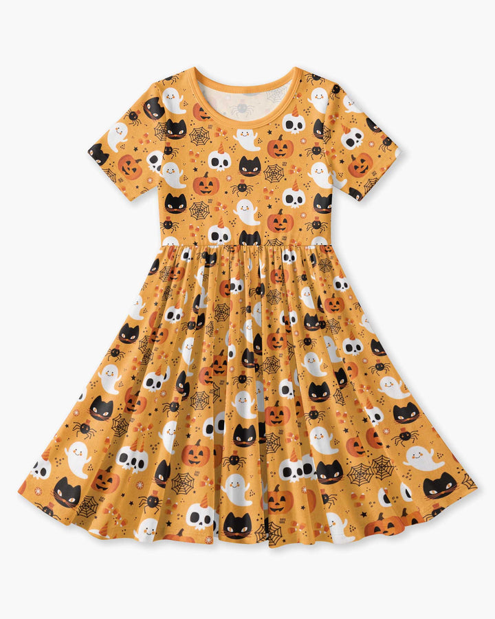 Halloween Party Bamboo Twirl Dress
