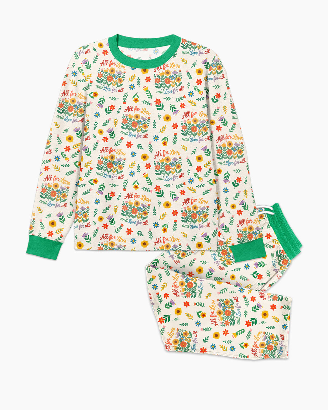 Love For All Family Matching Bamboo Men's Pajama Set