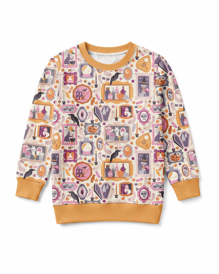 Spooky Portraits Bamboo Crewneck Sweatshirt