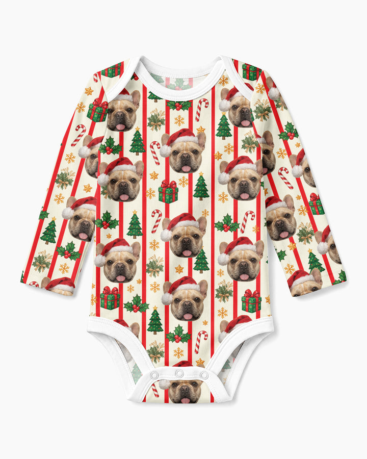 Santa Paws Cuddles Bamboo Bodysuit