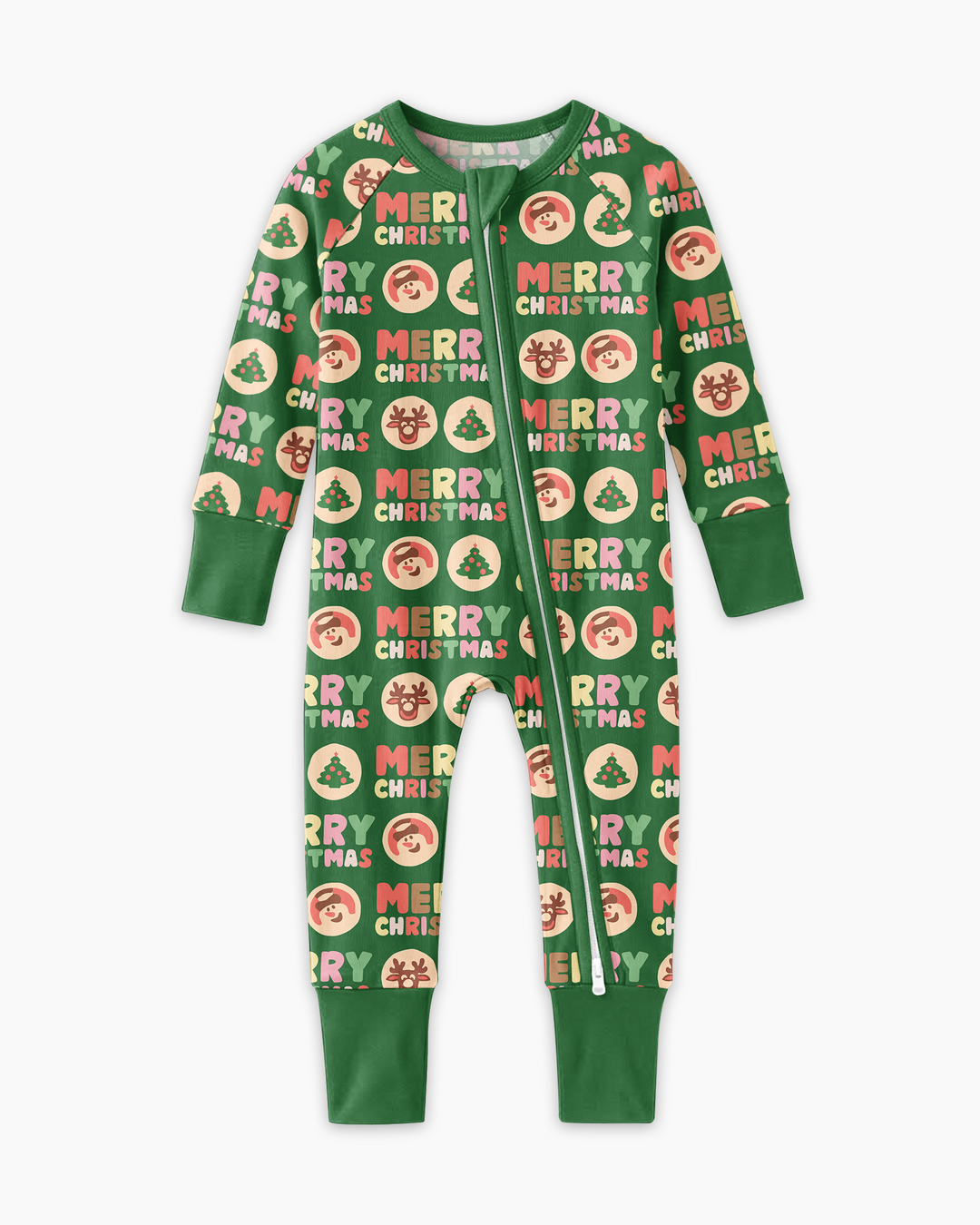 Merry Christmas Cookies Bamboo Convertible Zippy