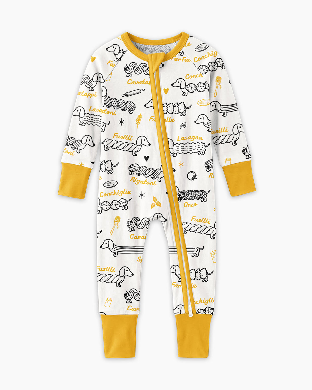 Pasta Pups Bamboo Convertible Zippy