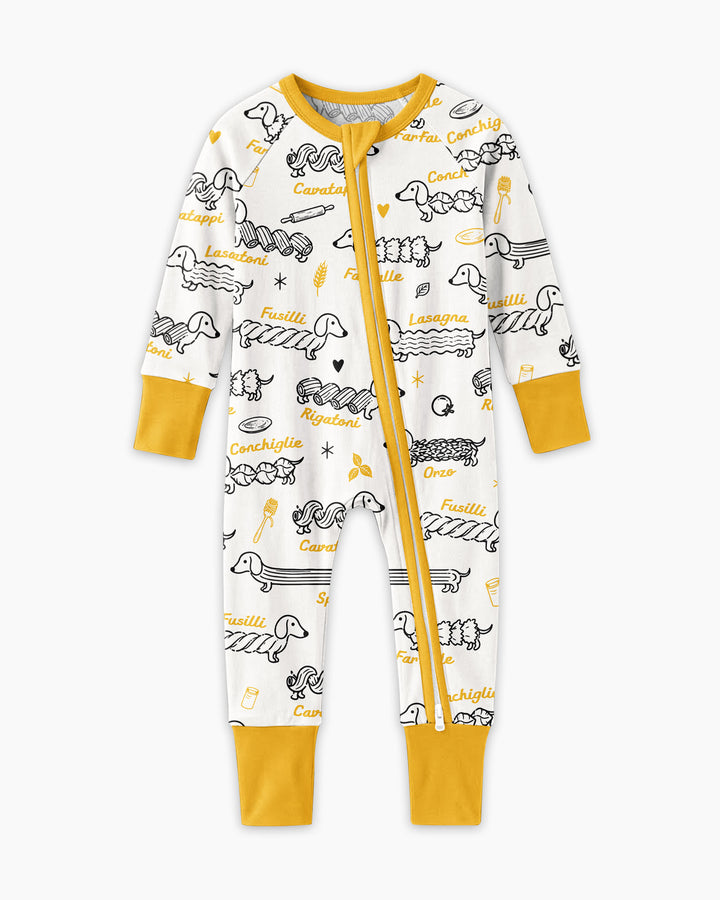 Pasta Pups Bamboo Convertible Zippy