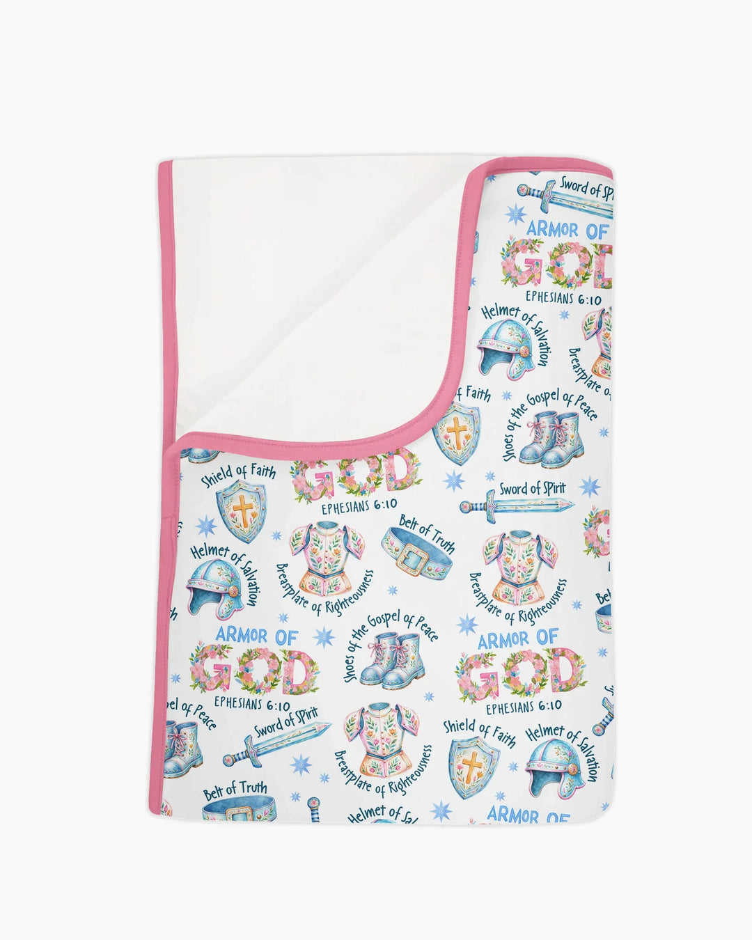 Put On The Full Armor Of God Bamboo Blanket
