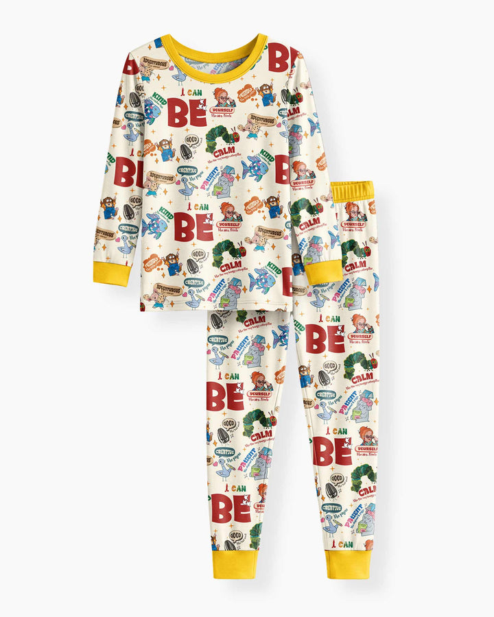 I Can Be Bamboo Two Piece Long Sleeve Pajama Set
