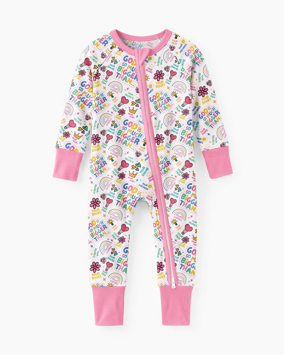God Is So Much Bigger Bamboo Convertible Zippy