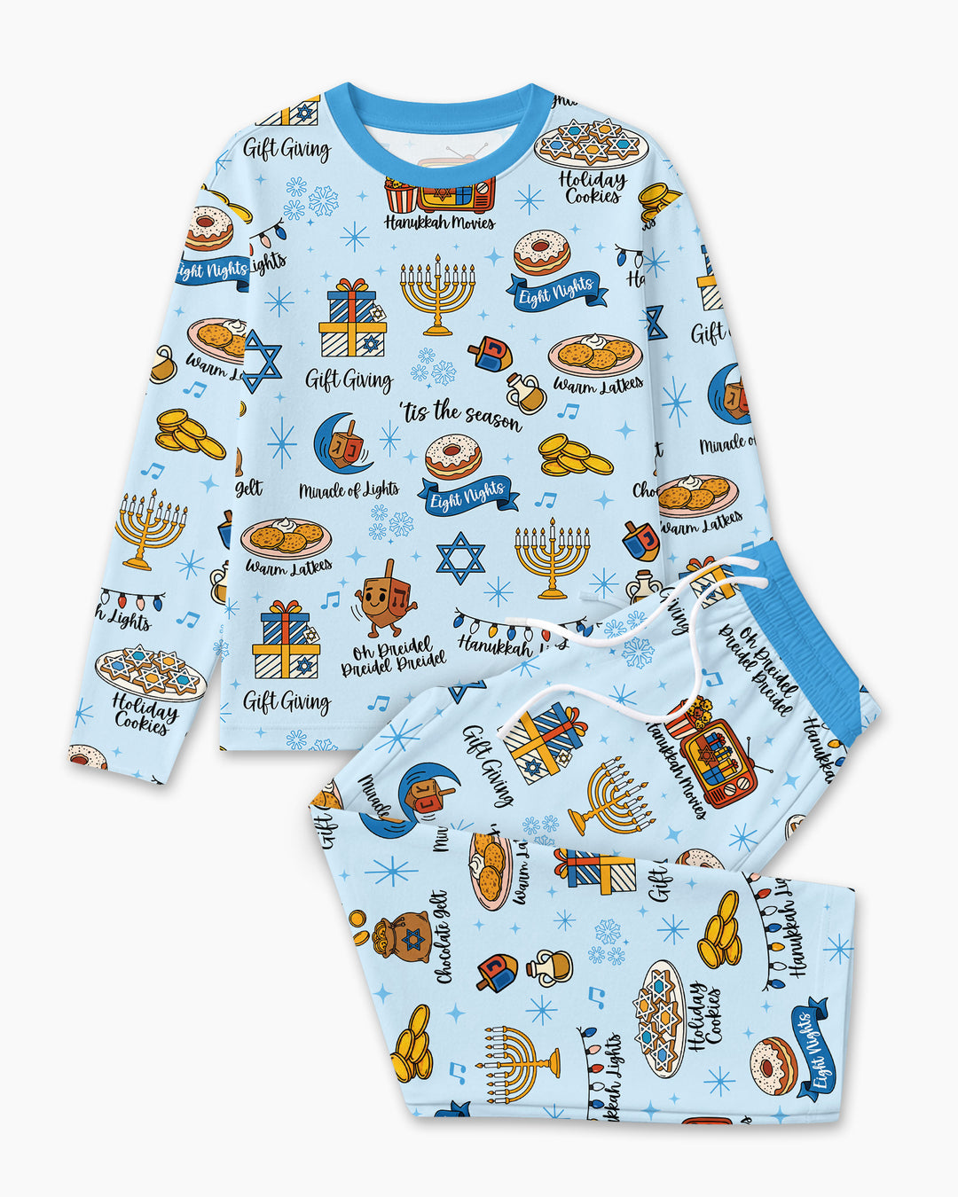 Hanukkah Night Bamboo Men's Pajama Set