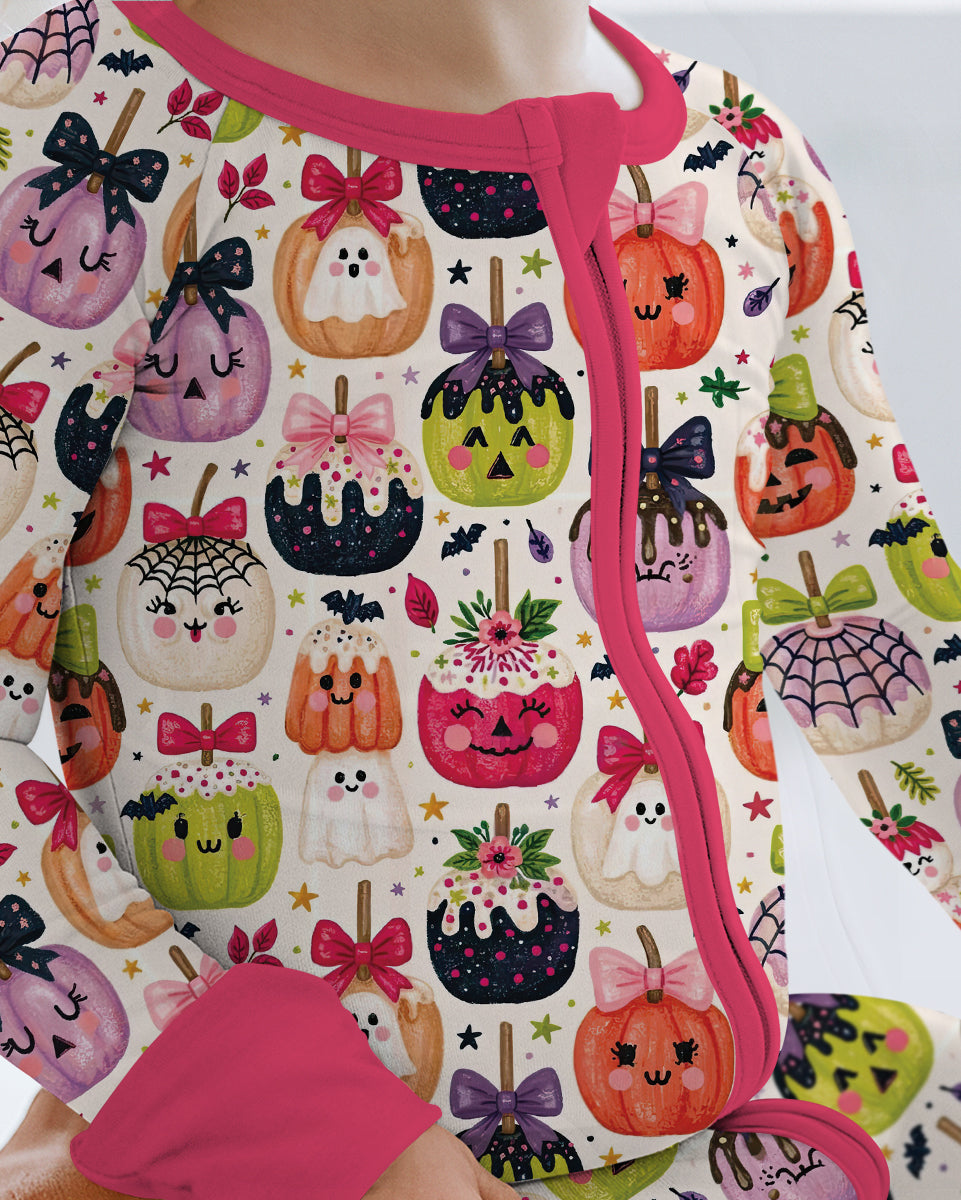 Cute Halloween Candy Apples Bamboo Convertible Zippy