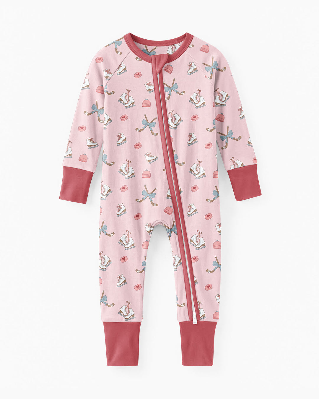 Girly Hockey Pink Bamboo Convertible Zippy