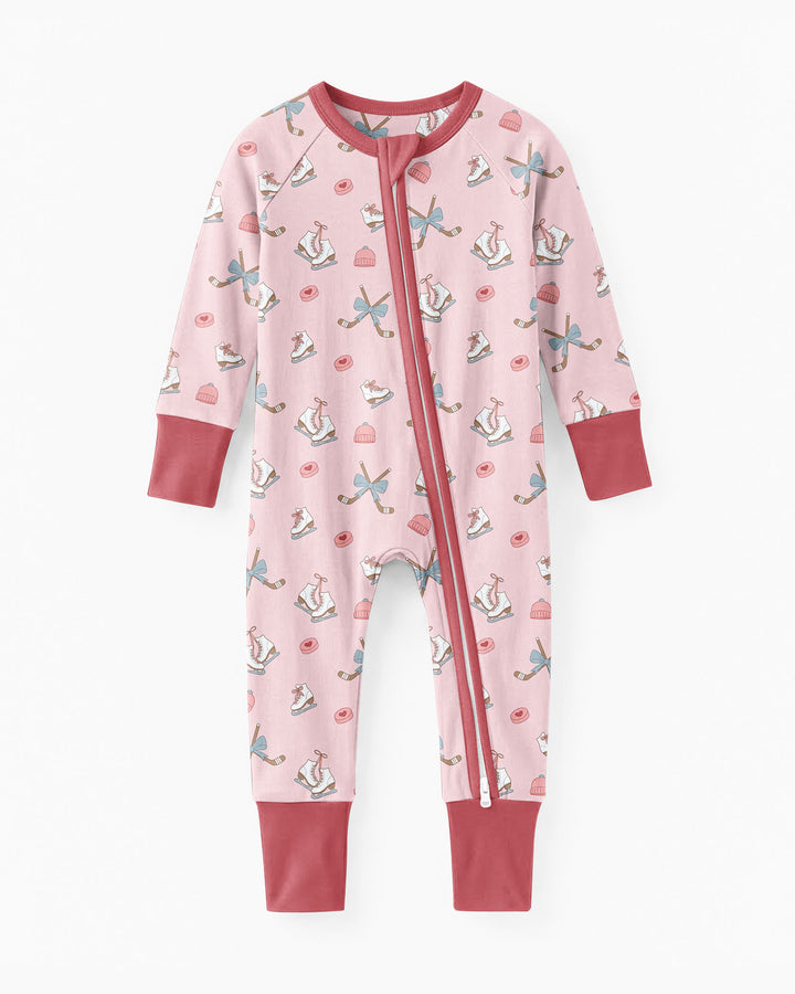 Girly Hockey Pink Bamboo Convertible Zippy