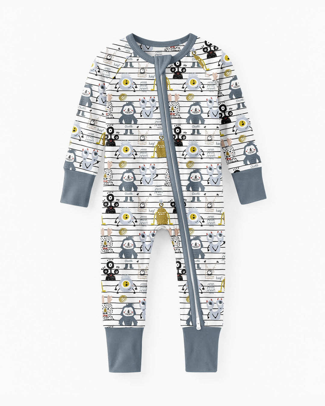 Playful Monster Friends Bamboo Convertible Zippy