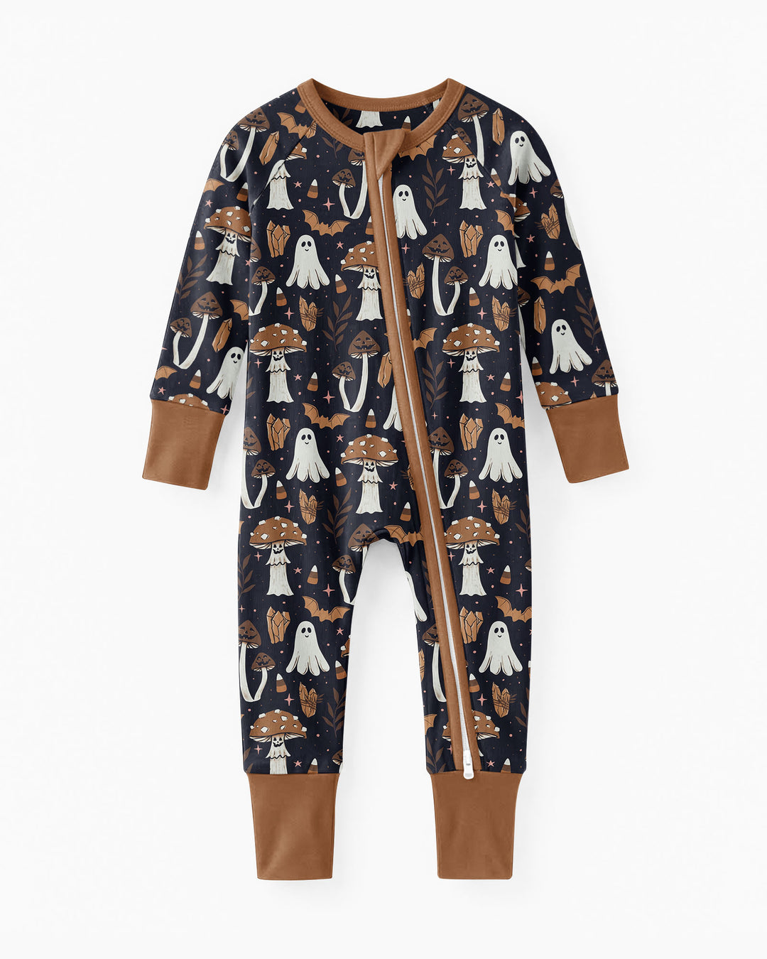 Retro Halloween Whimsy Bamboo Convertible Zippy